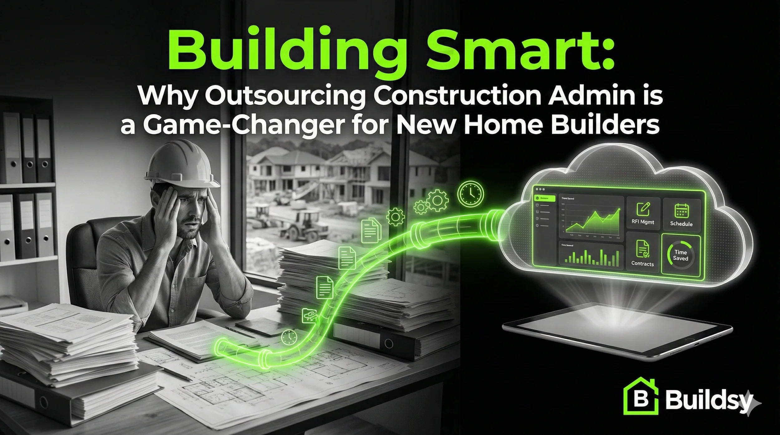 Building Smart: Why Outsourcing Construction Admin is a Game-Changer for New Home Builders